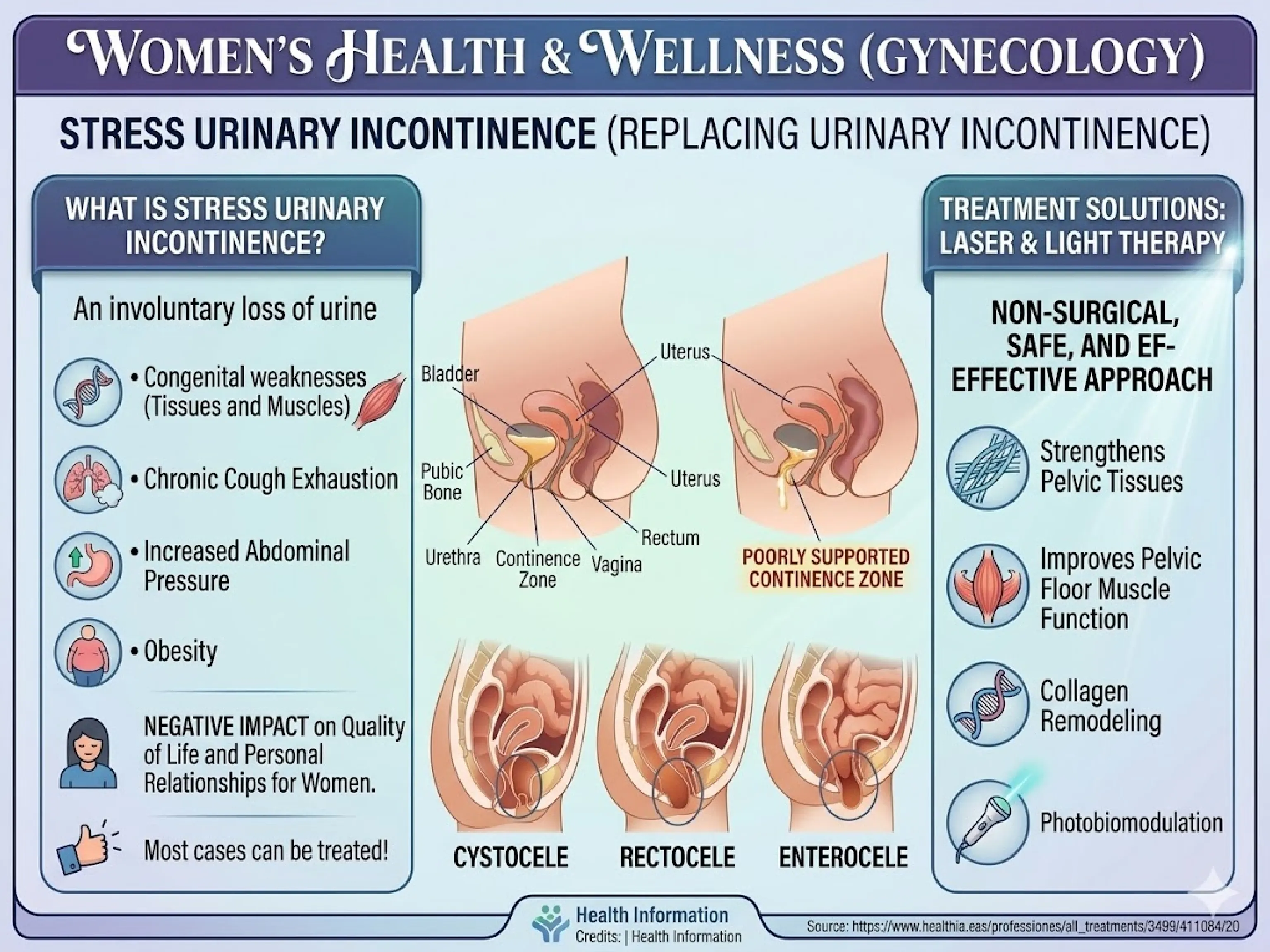 Women's Health & Wellness (Gynecology) infographic