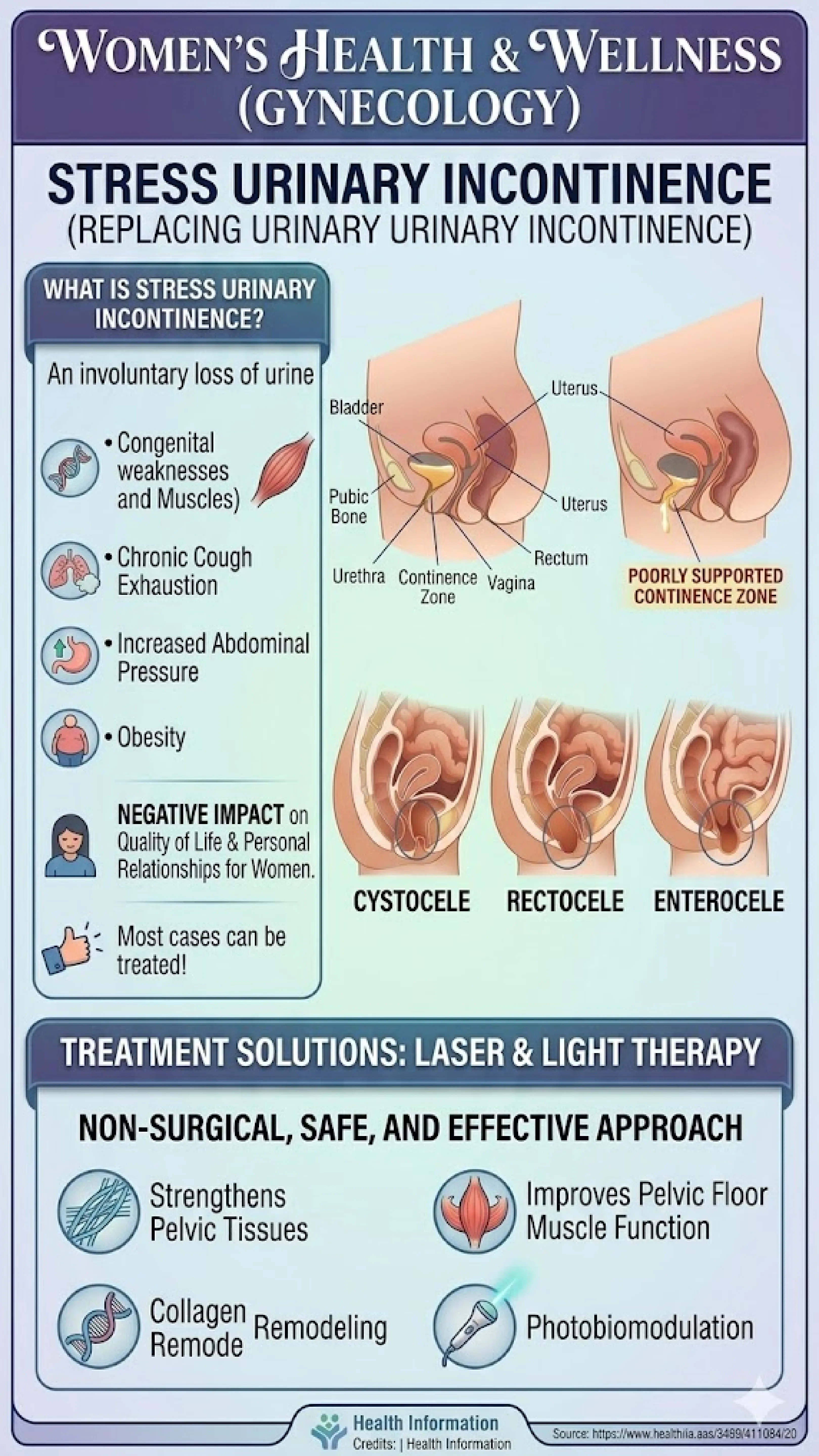 Women's Health & Wellness (Gynecology) infographic
