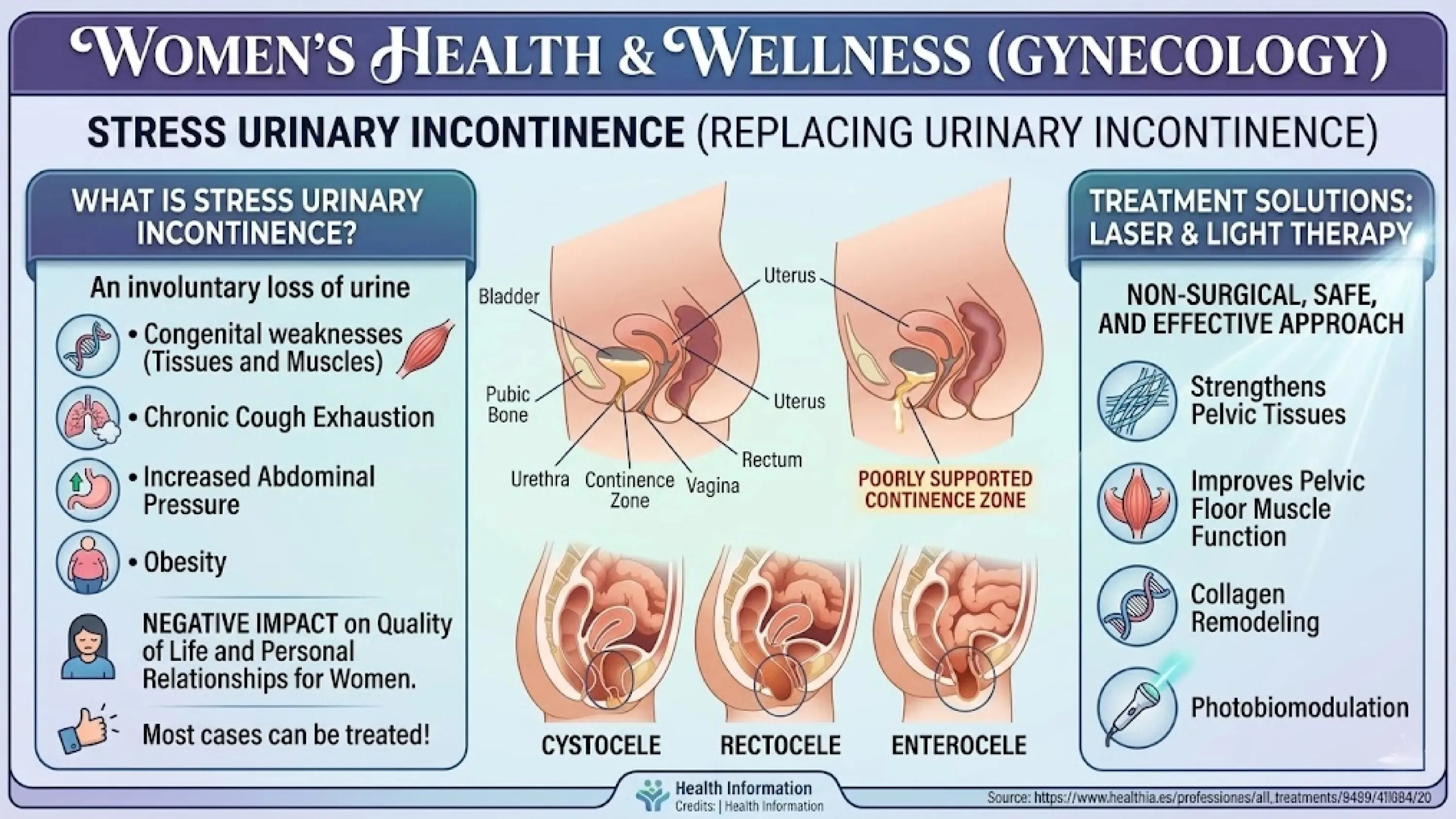 Women's Health & Wellness (Gynecology) infographic